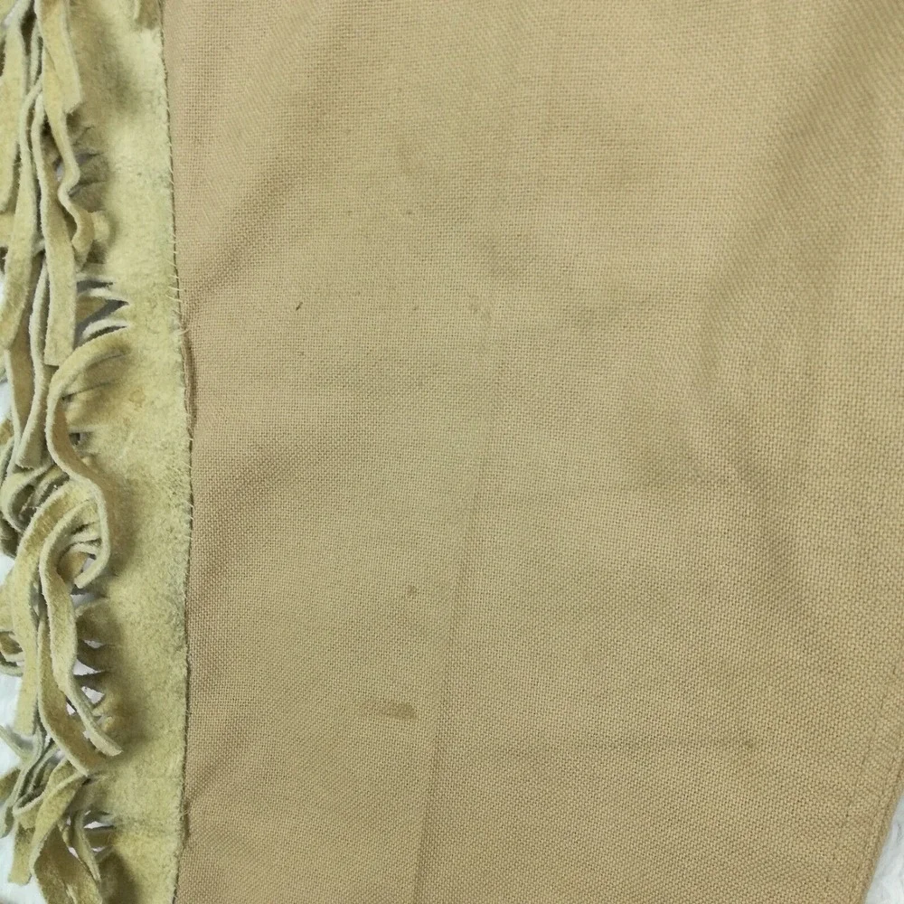 Vtg Levi's Mens Pants 546 Brown‎ Native American Cowboy Western Fringe 44x30